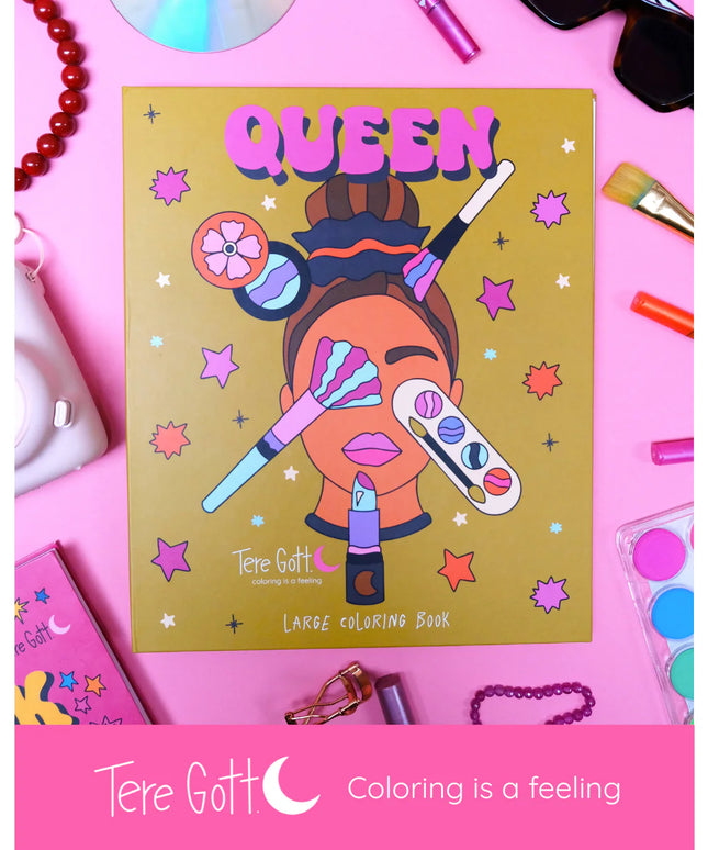 Libro para Colorear - Queen