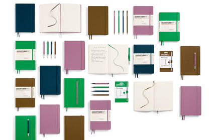 Libreta A5 Tapa Dura Punteada - Sprin Leaf
