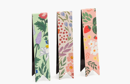 Set 3 Marcapáginas Magnéticos - Mix Floral