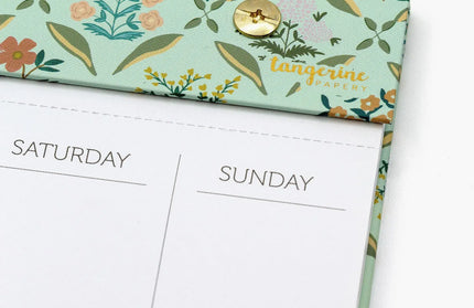 Planificador Semanal - Flora Flores