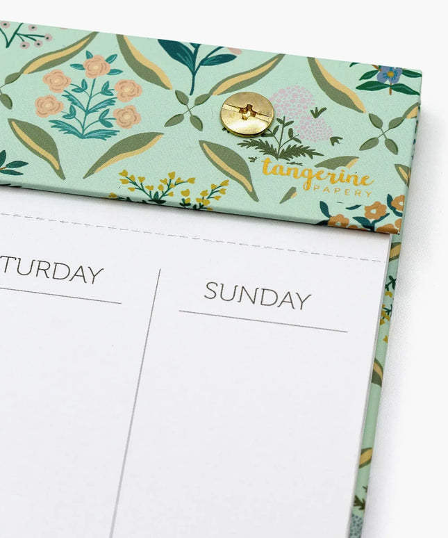 Planificador Semanal - Flora Flores