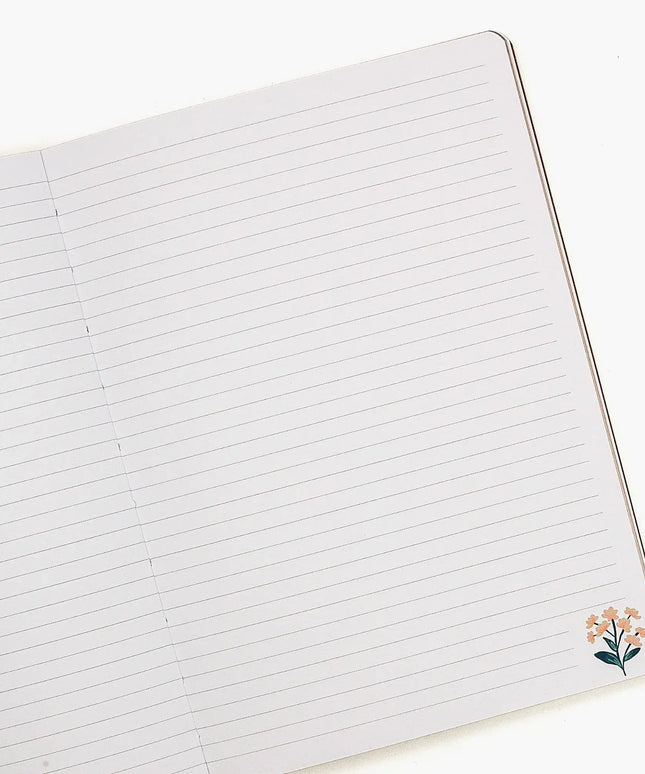 Libreta Mediana Composición - Flora Follaje