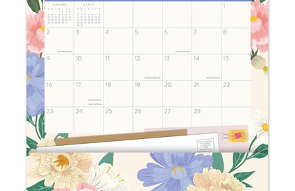 Calendario 2025 Bella Flora 17 Meses