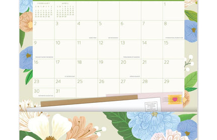 Calendario 2025 Bella Flora 17 Meses