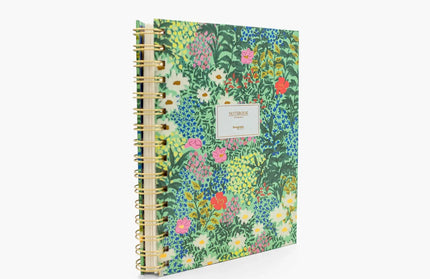 Cuaderno Mediano Anillado TD Punteado - Flora Follaje