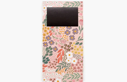 Block Magnético Lista - Flores Rosa