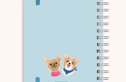 Agenda 2026 Anillada Sem Vista 17M - Doggone Cute