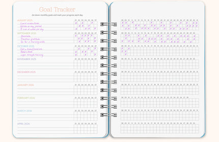 Agenda 2026 Anillada Sem Vista 17M - Doggone Cute