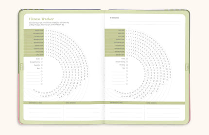 Agenda 2026 Mensual 17M - Color Block