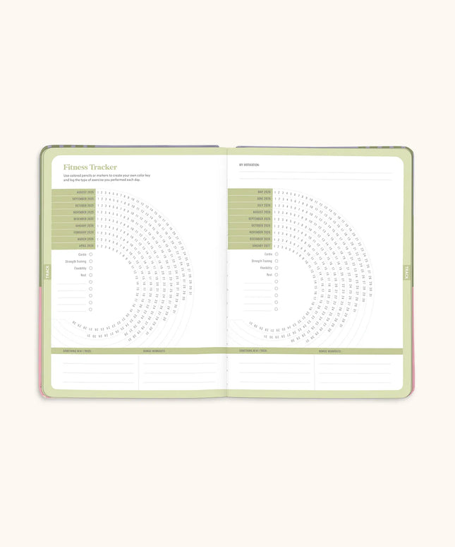 Agenda 2026 Mensual 17M - Color Block