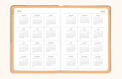 Agenda 2026 Mensual 17M - Color Block