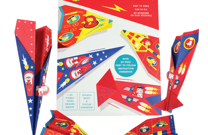 Kit de Origami para Niños - Aviones De Papel