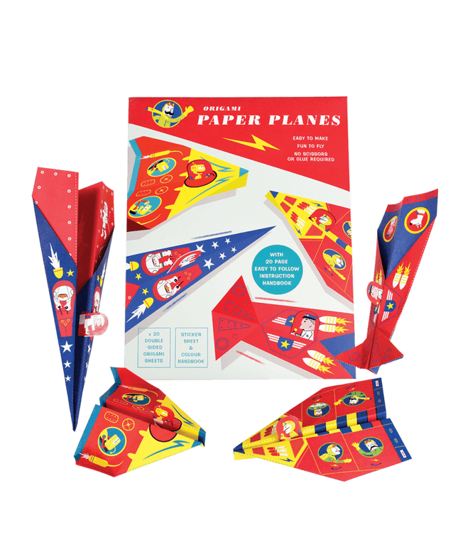Kit de Origami para Niños - Aviones De Papel