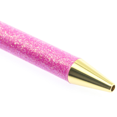 Bolígrafo Glitter Rosado