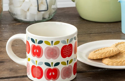 Taza de Cerámica - Manzana Vintage