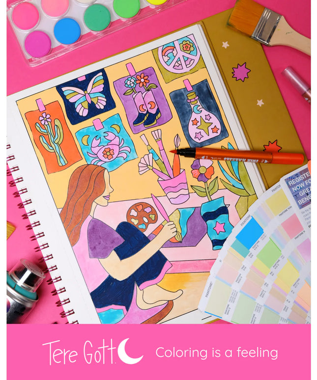 Libro para Colorear - Queen