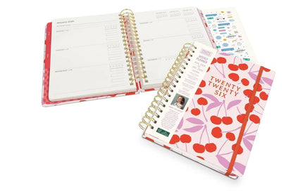 Agenda 2026 Sem Vista TriTab 17M - Cherry Sweet