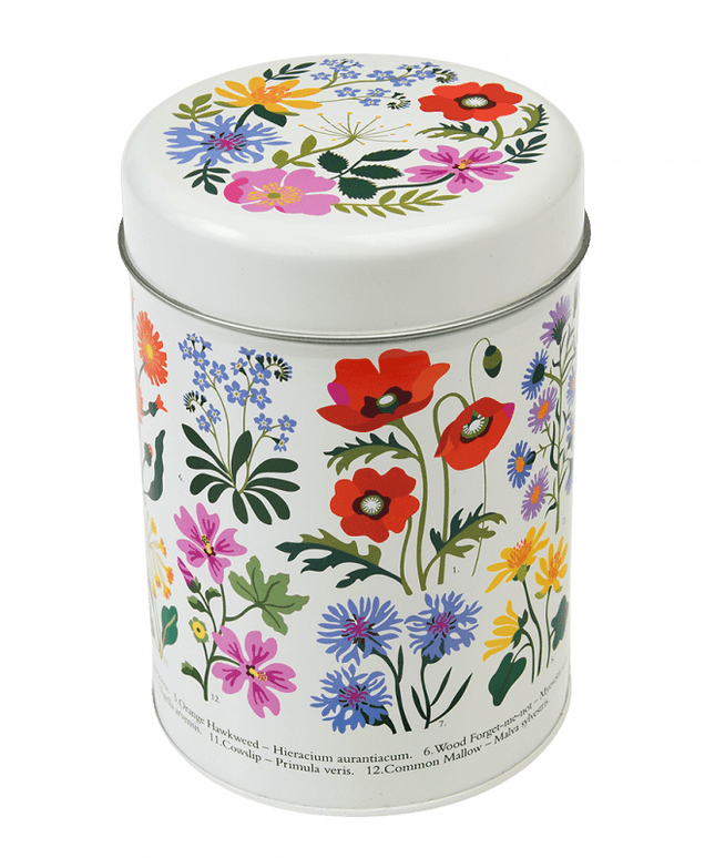 Caja Metálica - Wild Flowers