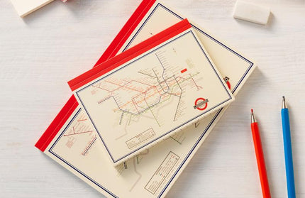 Libreta Bolsillo Composición - Tube Map