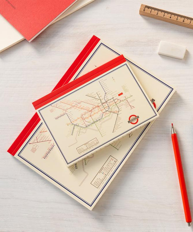 Libreta Bolsillo Composición - Tube Map