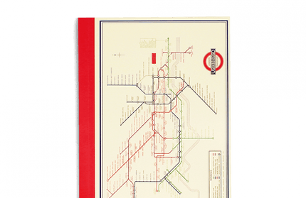 Libreta Bolsillo Composición - Tube Map