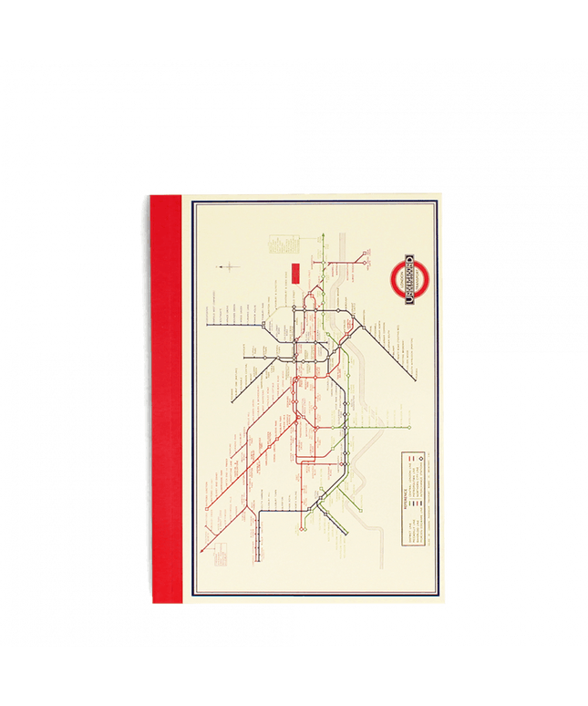 Libreta Bolsillo Composición - Tube Map
