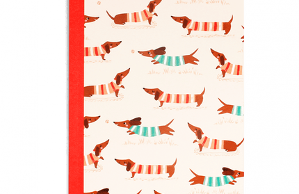 Libreta Mediana Composición - Sausage Dog