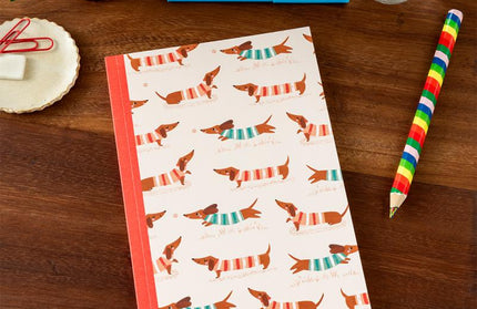 Libreta Mediana Composición - Sausage Dog