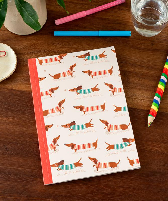 Libreta Mediana Composición - Sausage Dog