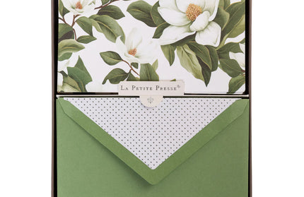 Set de 10 Tarjetas con Sobre - La Petite Presse Magnolia
