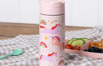 Botella Acero Inoxidable 500 ml - Unicornios