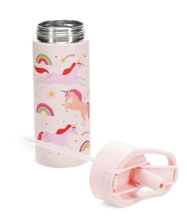 Botella Acero Inoxidable 500 ml - Unicornios