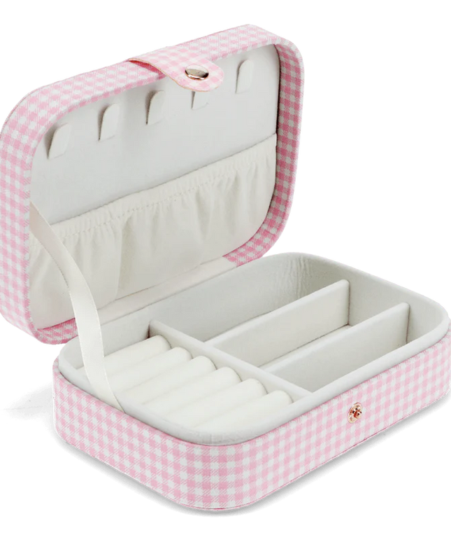 Joyero - Vichy Rosado Cerezas