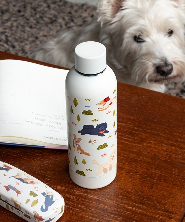 Botella Acero Inoxidable 500 ml - Perritos