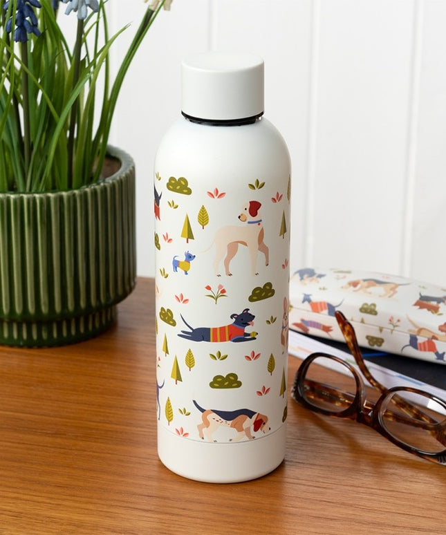 Botella Acero Inoxidable 500 ml - Perritos