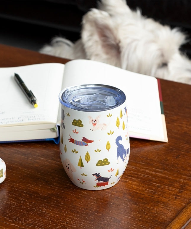 Mug Acero Inoxidable 350 ml - Perritos