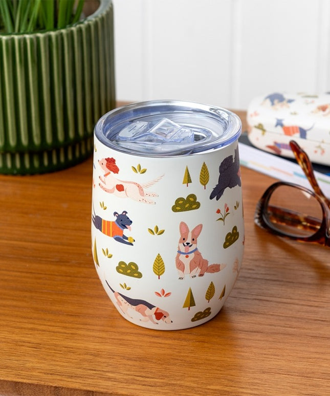 Mug Acero Inoxidable 350 ml - Perritos