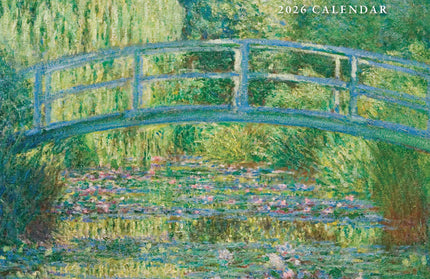 Calendario 2026 Pared Mini 12M - Monet