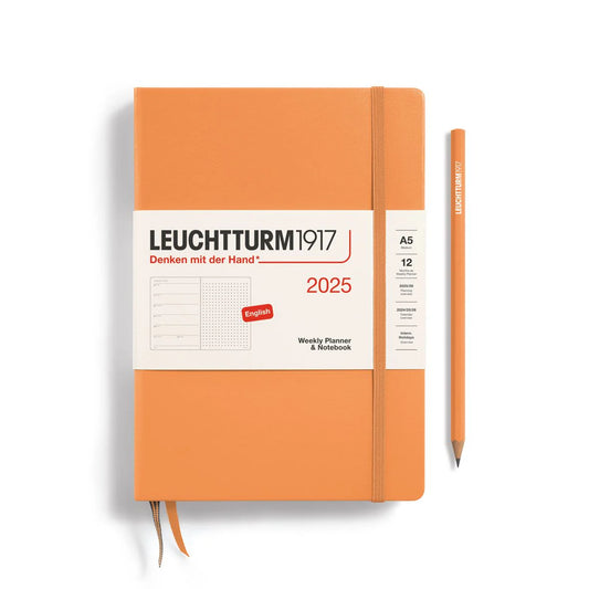Agenda 2025 Mediana Sem Vista y Punteado 12M - Apricot