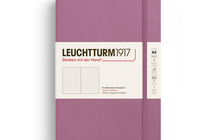 Libreta A5 Tapa Dura Punteada - Dusty Rose