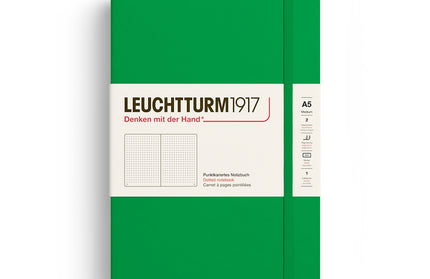 Libreta A5 Tapa Dura Punteada - Sprin Leaf