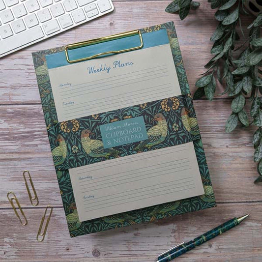 Portafolios con Clip - William Morris Birds