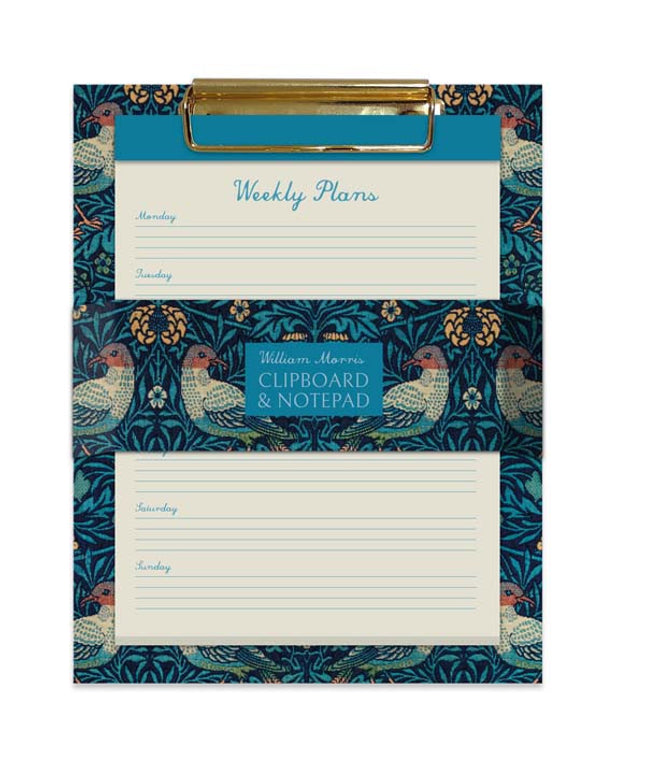 Portafolios con Clip - William Morris Birds