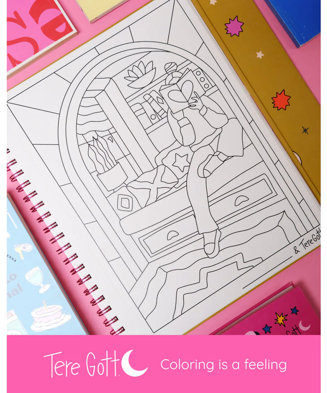 Libro para Colorear - Queen