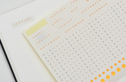 Libreta Mediana Bullet Journal 2 Edition Negra