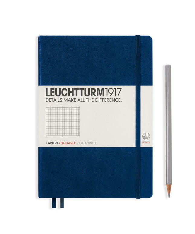 Libreta Mediana Tapa Dura Navy