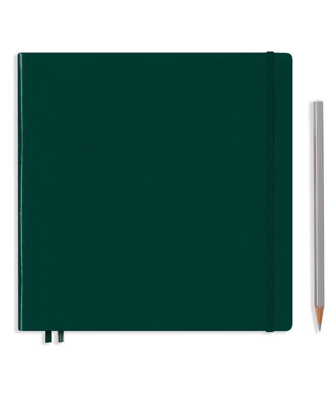 Croquera Cuadrada - Forest Green