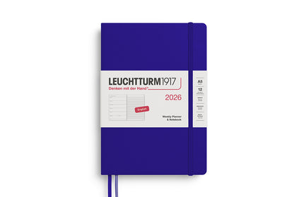 Agenda 2026 Mediana Sem Vista y Libreta 12M - Ink