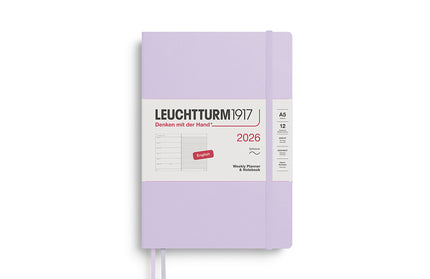 Agenda 2026 Mediana Sem Vista y Libreta 12M TB - Lila