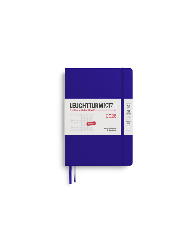 Agenda 2026 Mediana Sem Vista y Punteado 12M - Ink